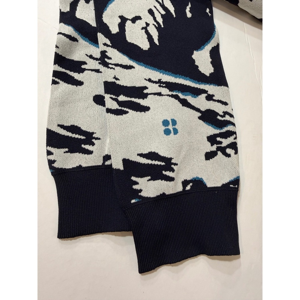 Sweaty Betty Peaks Ski Base Layer Leggings Blue Peaks Jacquard XS SB8631A NEW - Picture 6 of 11